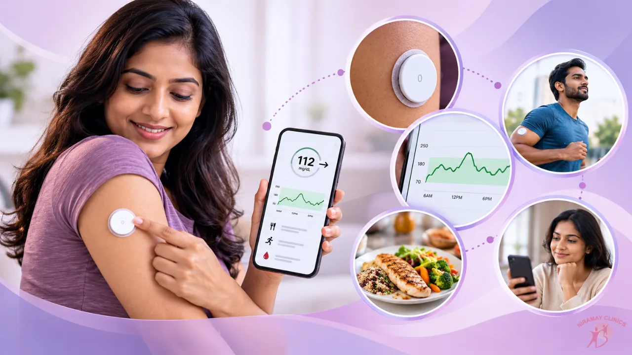 Continuous Glucose Monitoring (CGM): How It Works, cover graphic